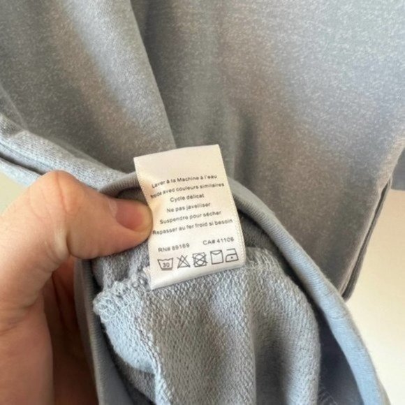 ATM Anthony Thomas Melillo 3/4 Sleeve Sweatshirt Dress with Pockets Size Small - Picture 8 of 9